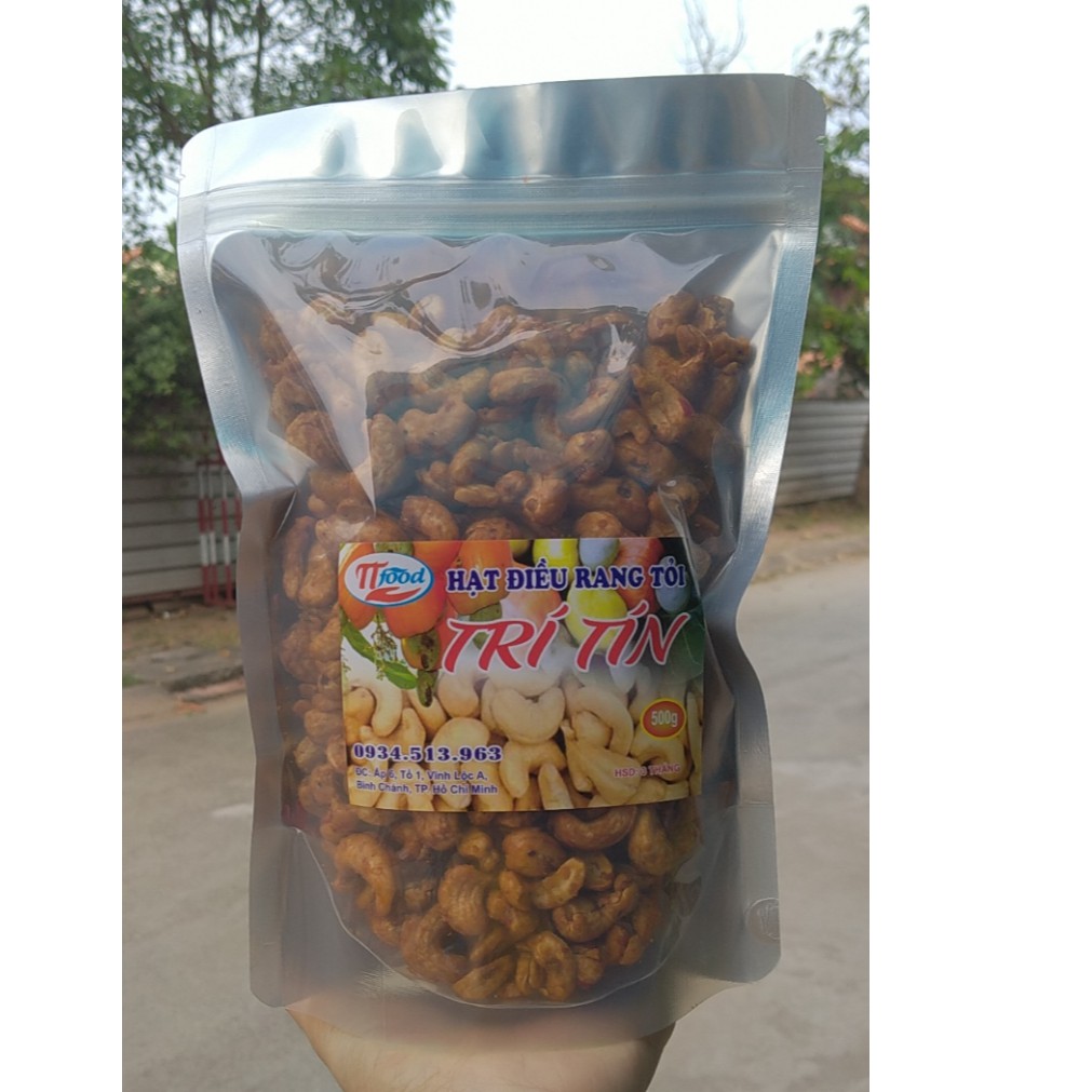 [Mã 229FMCGSALE giảm 8% đơn 500K] 500g hạt điều rang tỏi