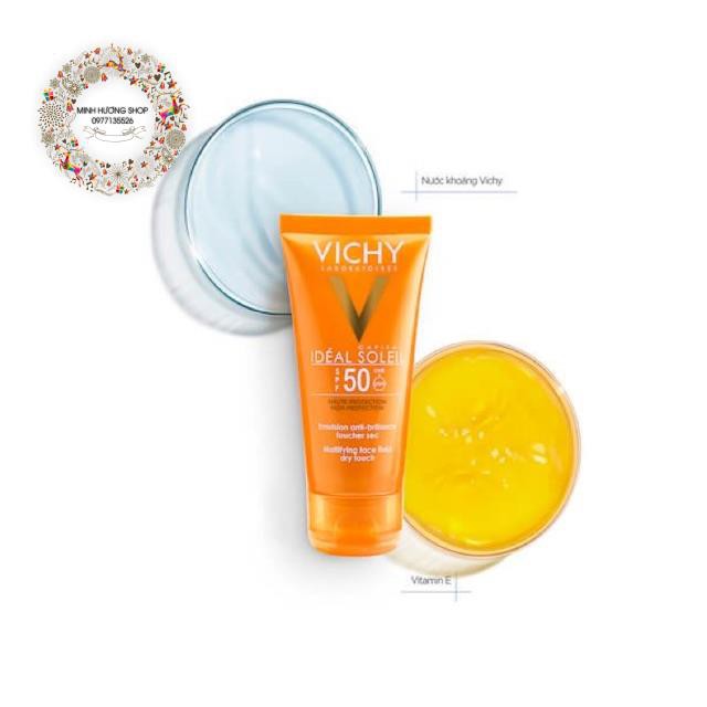 Kem chống nắng  VICHY SPF50+++ ko gây bết rít