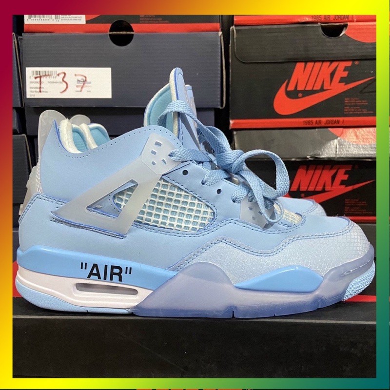 (HOT) [🔥FREESHIP - Trends🔥] 🔥GIÀY Thể Thao NAM NỮ Jordan 4 xanh full PK