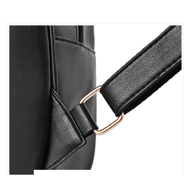 Balo Da Chuwanglin Đính Nơ 3 Cái Thời Trang Cho Nữ