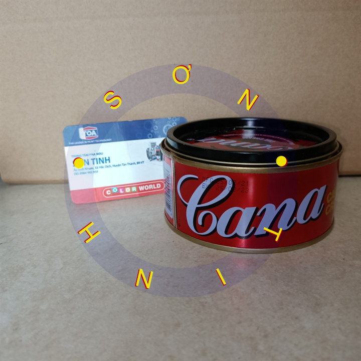 Sáp Đánh Bóng Sơn Xe Cana Car Cream 100g, 200g