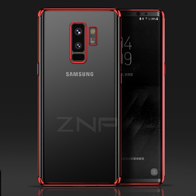 Ốp điện thoại Samsung Galaxy Note 8 Note 9 J2 prime J5 prime J7 prime A6 A6Plus A7 2018 nhựa dẻo viền nhiều màu sắc