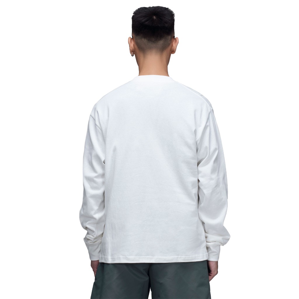 [Mã SKAMCLU7 giảm 10% Tối Đa 50K đơn 0Đ] Áo thun trơn nam dài tay Beuter Blank Cream Long Sleeve T-Shirt | BigBuy360 - bigbuy360.vn
