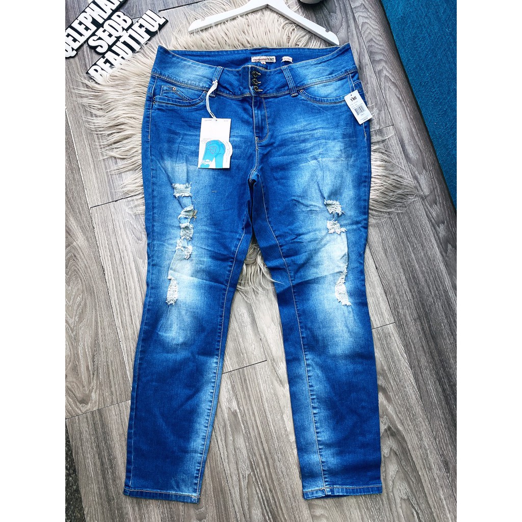 quần jean bigsize cao cấp (ms: JBS-19)