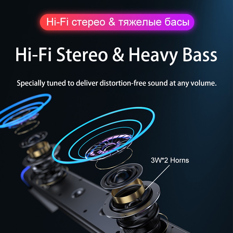 Loa vi tính 4d loa siêu trầm loa bluetooth cho laptop nghe nhạc loa có dây