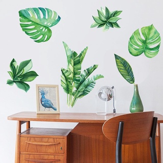 DECAL DÁN TƯỜNG LÁ XANH 5