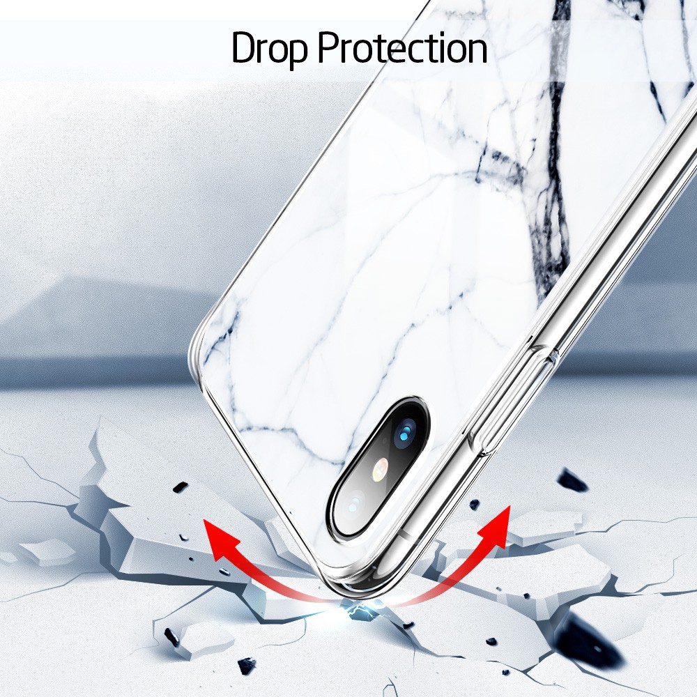 Ốp ESR Marble Glass For Iphone X | BigBuy360 - bigbuy360.vn