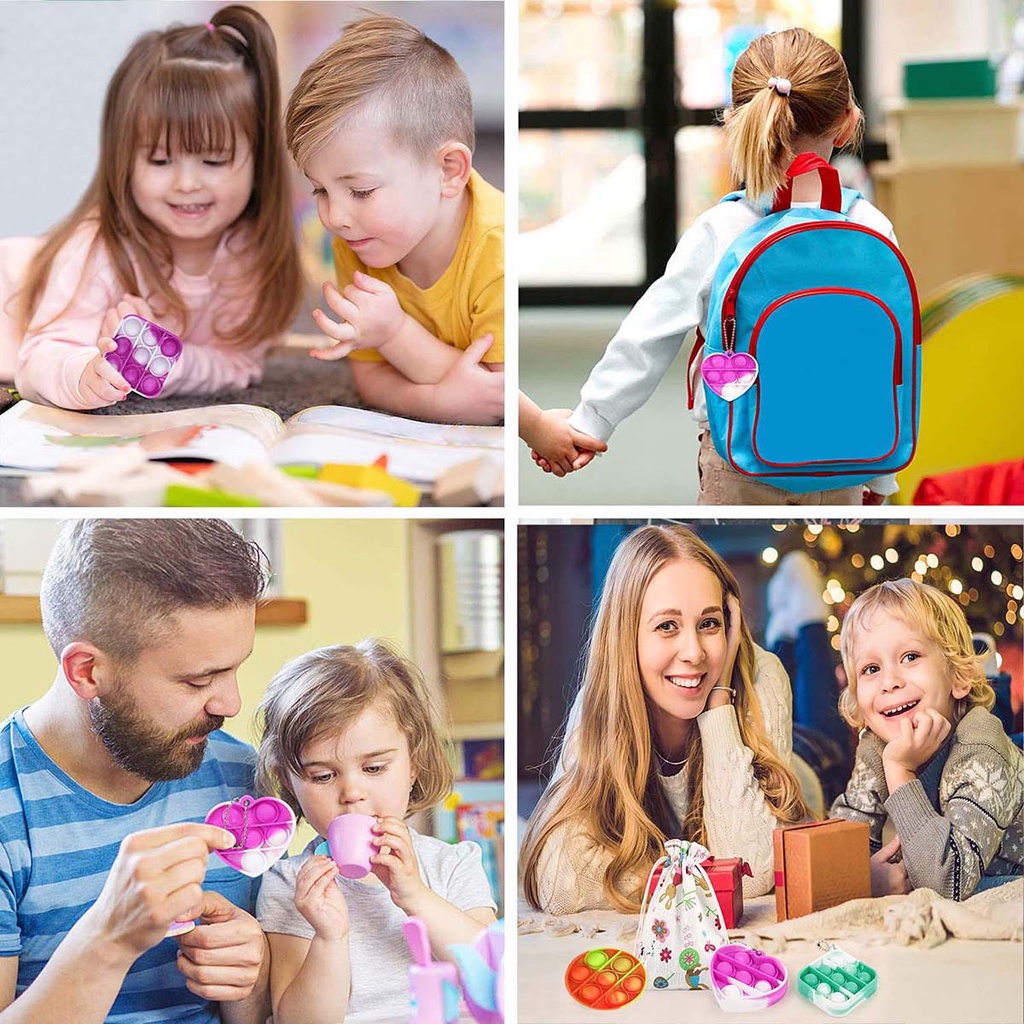 Đồ chơi bóp giảm căng thẳng hình dạng dễ thương