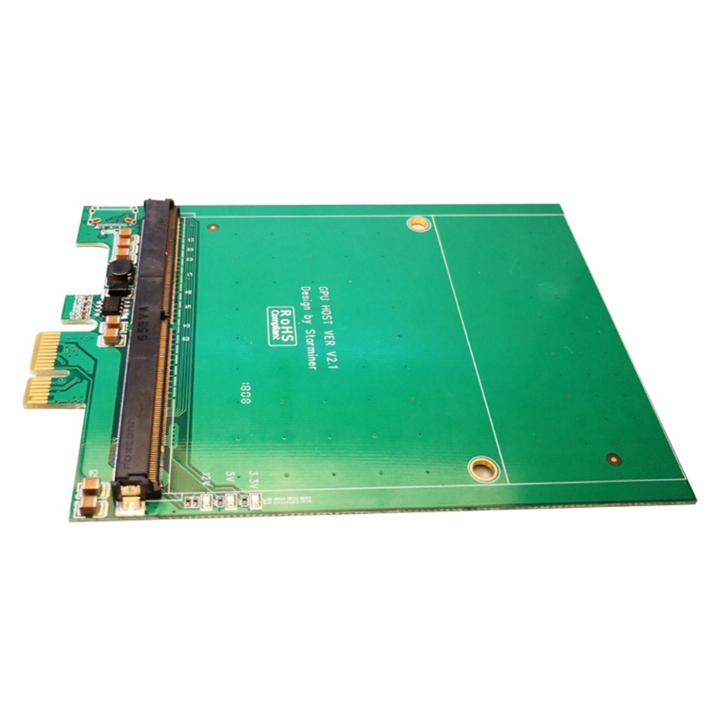 Thẻ Đồ Họa Pci Express 1x Sang 3.0 Raiser Chuyển Đổi Pci E Sang Mxm3.0 75w Có Đèn Led