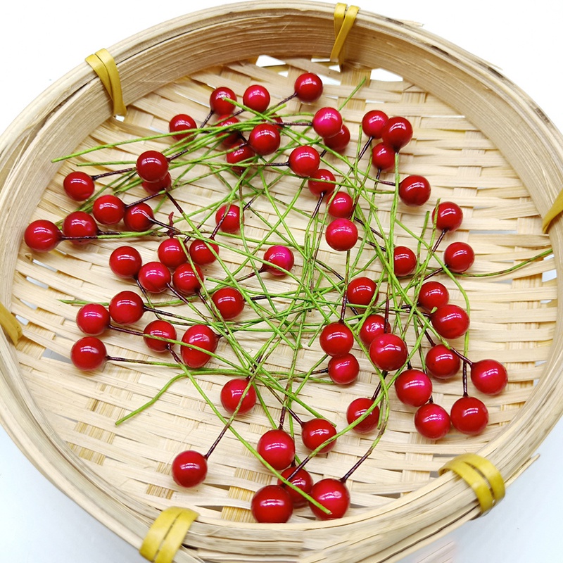 5 trái cherry 8mm - nguyên liệu làm trâm