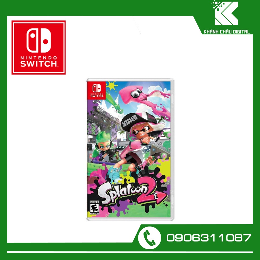 Băng game nintendo switch splatoon 2