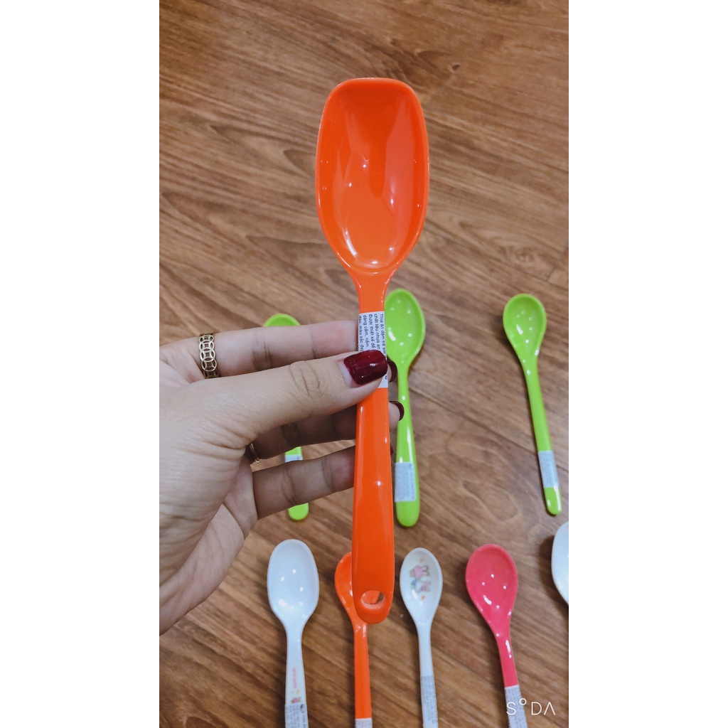 Thìa ăn dặm nhựa fip GB baby Hàn Quốc an toàn cho bé