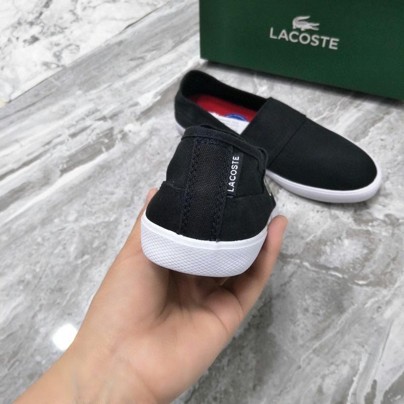 Giày lười vải cho nam và nữ thương hiệu Lascoste cao cấp
