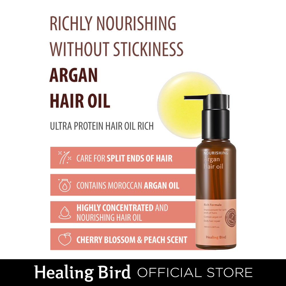 Tinh dầu dưỡng tóc HEALING BIRD siêu protein và giàu dầu dưỡng chất chuyên sâu 100ml