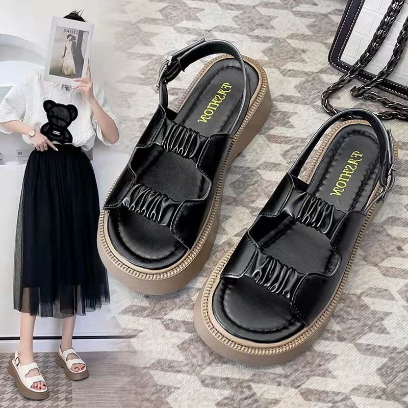 XĂNG ĐAN ĐẾ DÀY 4CM HỞ MŨI MÙA HÈ PHONG CÁCH TRẺ TRUNG