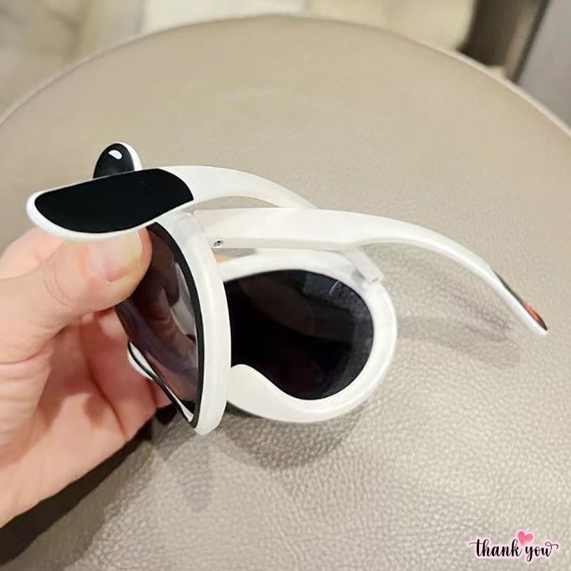 Kính mát cho bé chống tia UV phân cực silicon hình gấu trúc JIMADO P.250