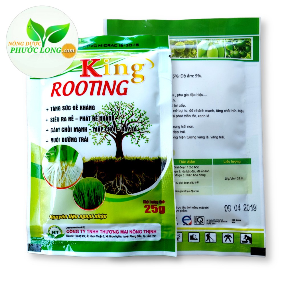 [Trùm Rễ] Phân Bón Lá ROOTING Siêu Ra Rễ 25gr, Phát Đọt Nhanh, Mập Chồi, Dày Lá, Siêu Tăng Trưởng Cho Cây Trồng Của Bạn