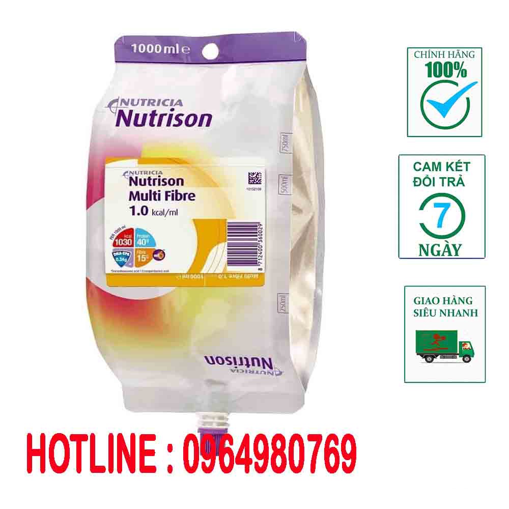 (HANg CHÍNH HÃNG) sữa dinh dưỡng Nutrison Multifibre 1L dành cho người ăn sone