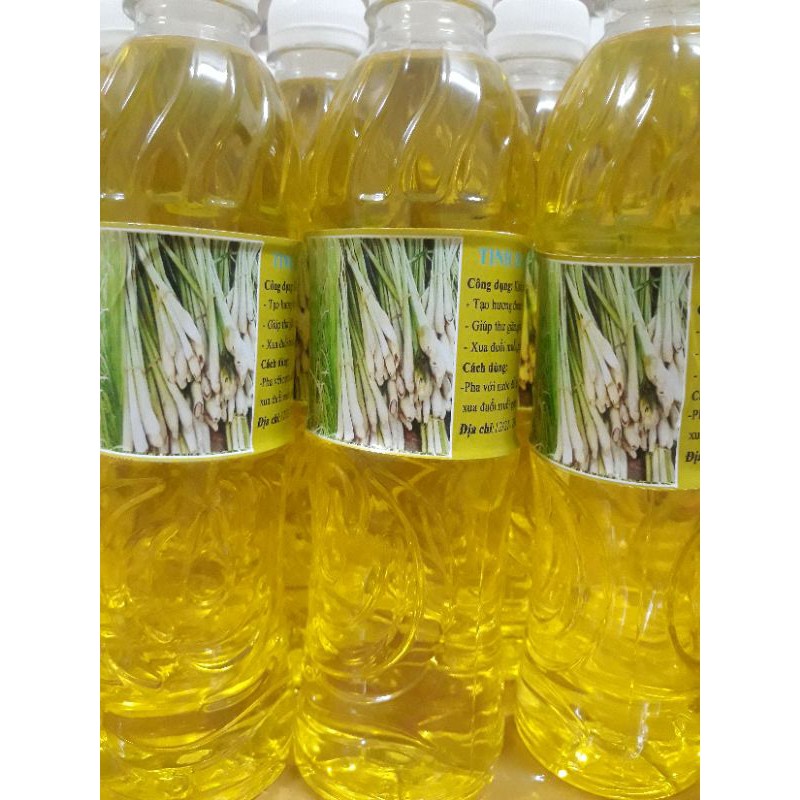 Tinh dầu sả nguyên chất 500ml