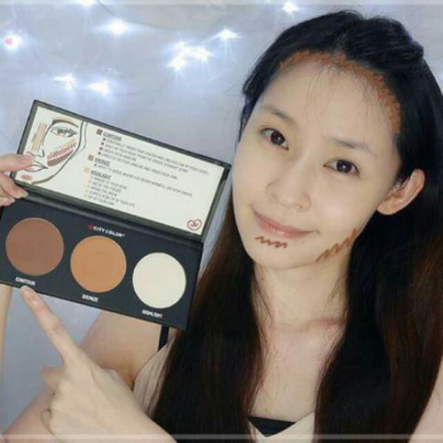 Bảng tạo khối và Highlight City Color Collection Contour