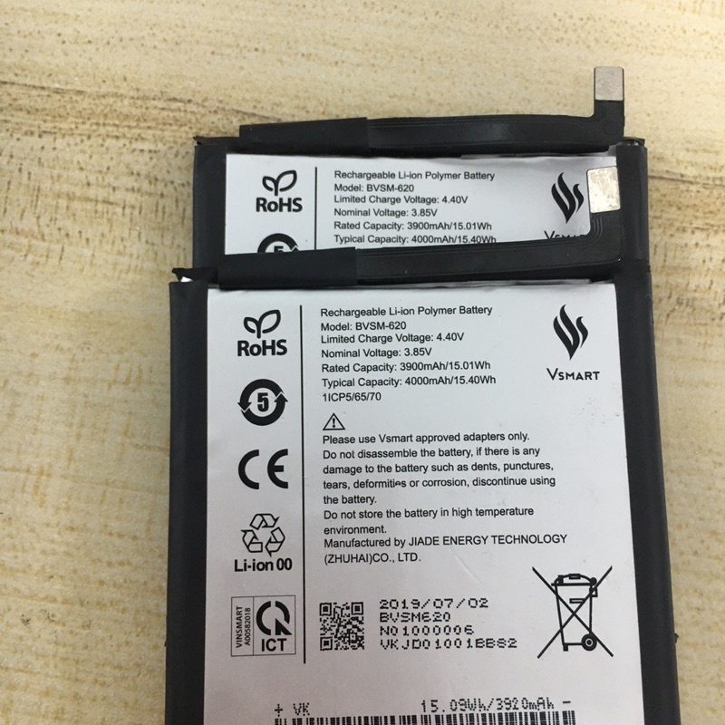 Pin Vsmart Live ( V620A ) Zin Hàng Cao Cấp .