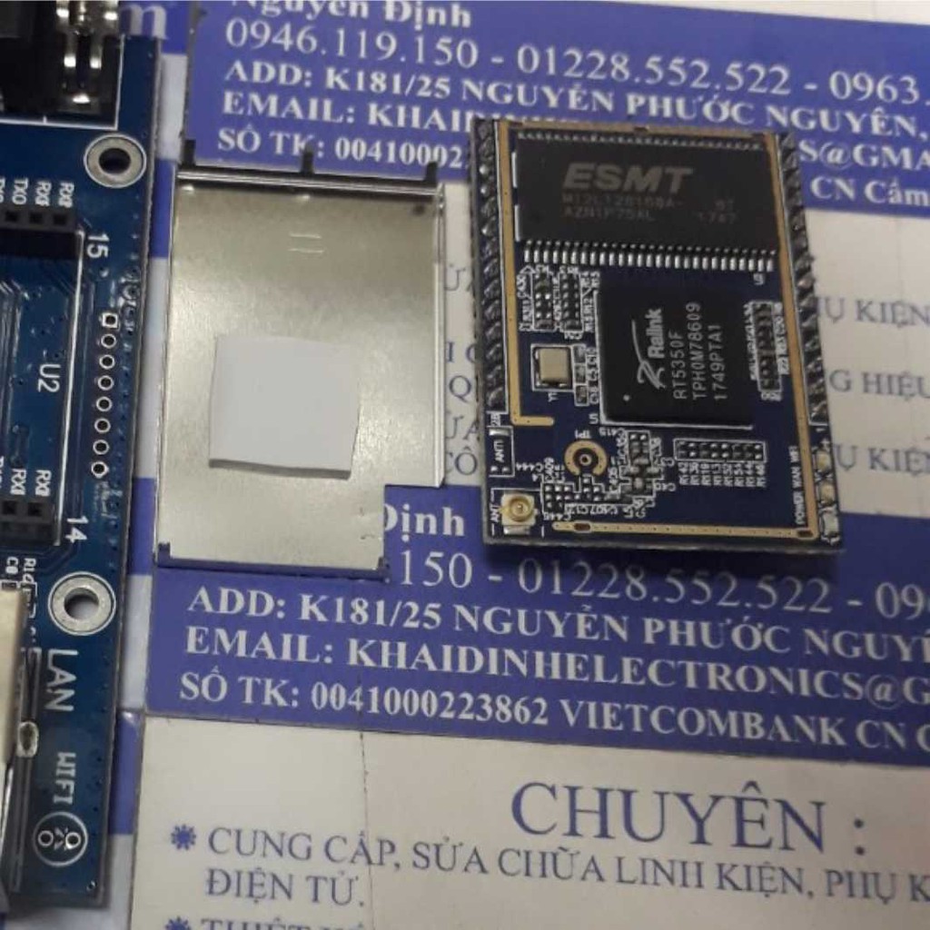 KIT Wifi Enthernet HLK-RM04 full phụ kiện, module nhà thông minh KDE0480