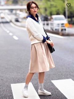 Áo len pha cashmere uniqlo nhật