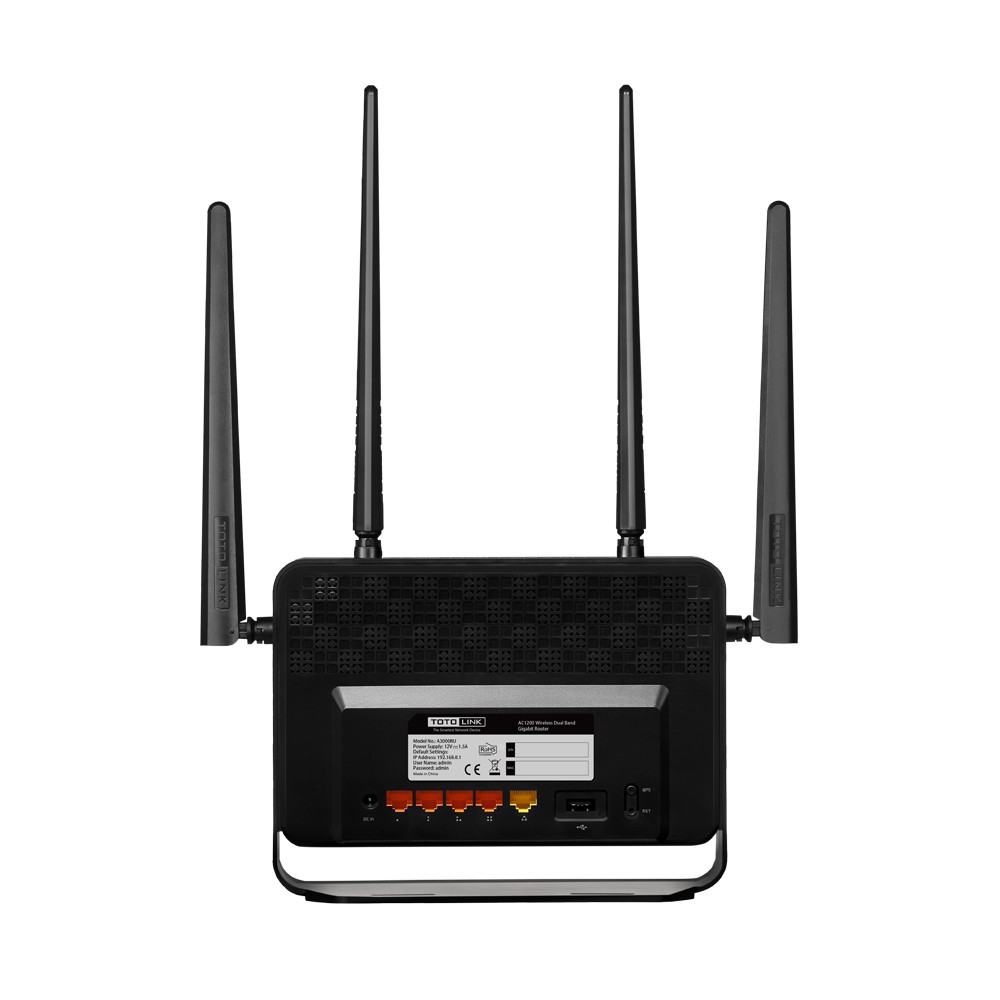 Bộ phát wifi Totolink A3000RU băng tần kép AC 200Mbps (Chính hãng)