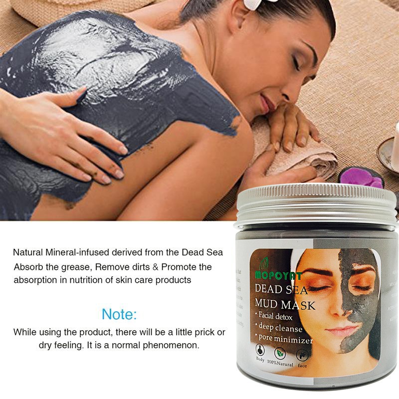 FEIBEU Dead Sea Mud Mask Deep Cleansing Skin Care Natural Mud Mask FEIBEU