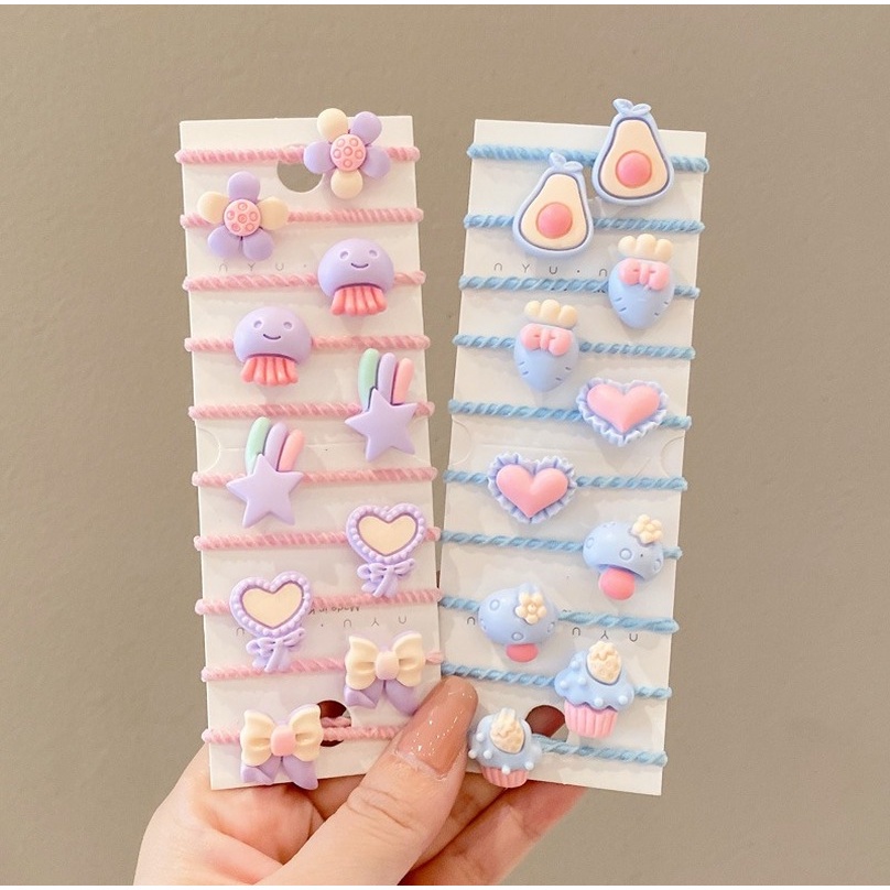 Dây buộc tóc cao su dễ thương cho bé gái yrshop