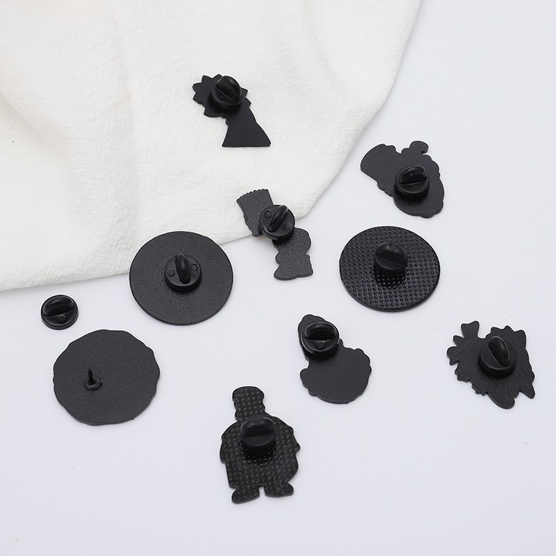 Ghim cài áo QIHE JEWELRY hình hoạt hình The Simpsons vui nhộn thịnh hành