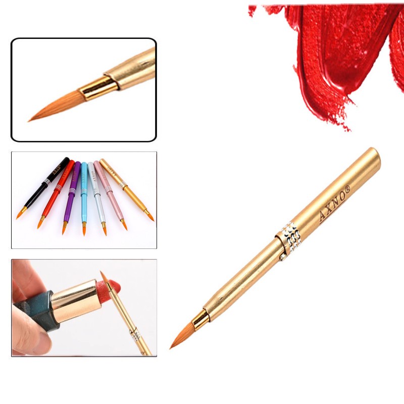 [Hàng mới về] Cọ trang điểm môi có thể thu gọn tiện lợi