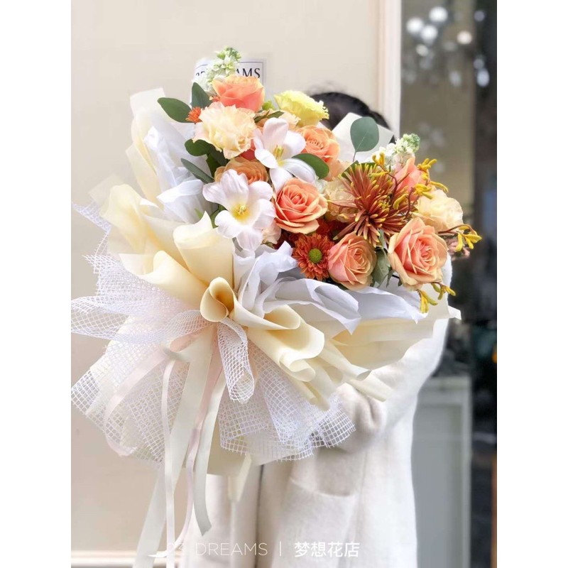 Lưới vuông bó hoa