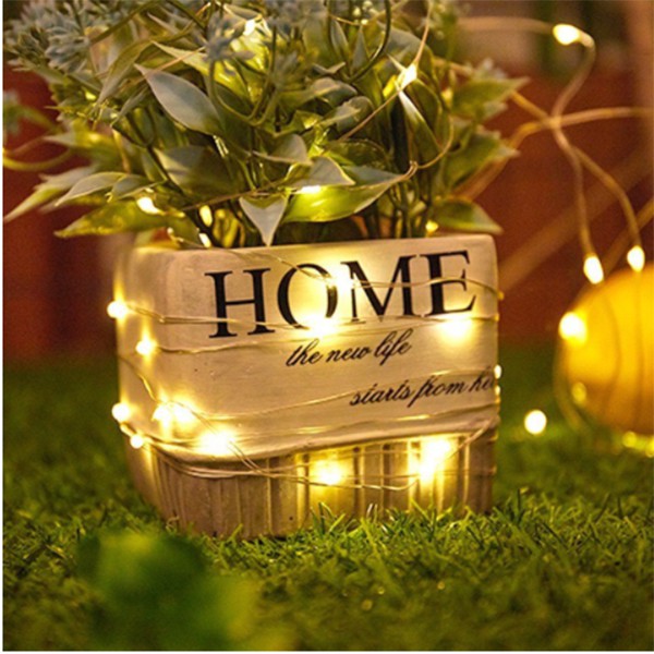 Dây đèn led đom đóm - đèn fairylight sẵn pin Davia HT833 | BigBuy360 - bigbuy360.vn