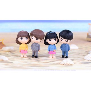 Cặp đôi chibi trang trí tiểu cảnh