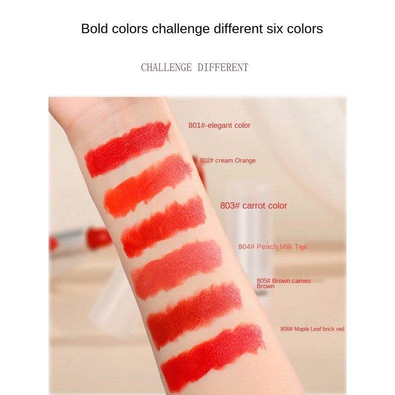 Son Môi MAGIC CASA Màu Nhung Lì Lâu Trôi Không Dính Cốc Chống Thấm Nước