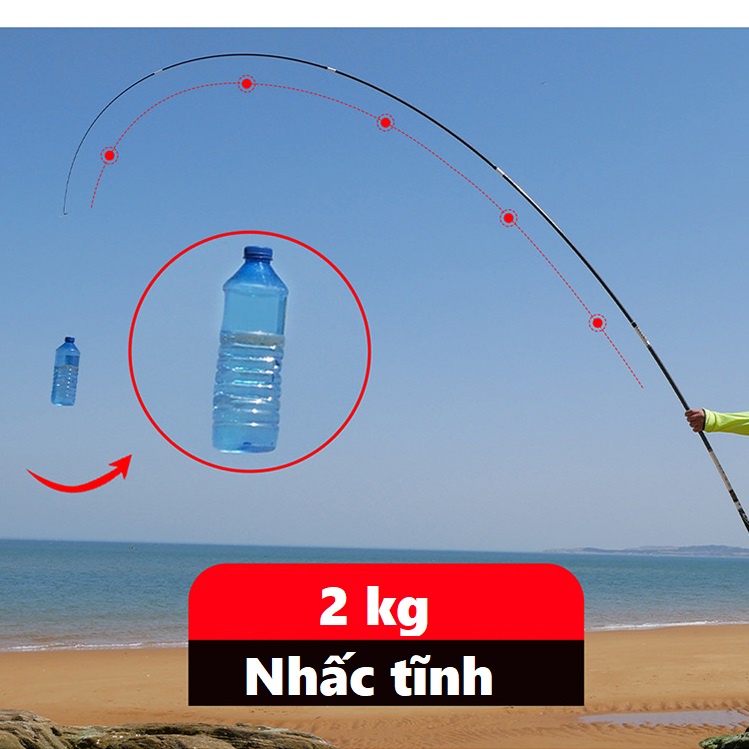 Cần Câu Tay,Câu Đài Bạch Long 7H Siêu Bạo Lực Sanami Fishing[TẶNG CƯỚC TRỤC]-Cần câu tay cao cấp,Siêu Khỏe,Bền Bỉ STT-04