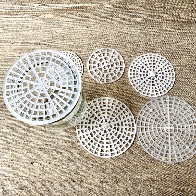 Combo 50 - 100 Chiếc Vỉ Nén Dưa Cà, Vỉ Dùng Nén Miệng Hôp Muối Dưa, Cà.....Giúp Thực Phẩm Ngâm Ngập Trong Nước