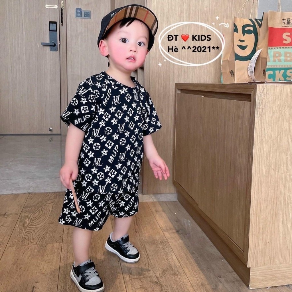 Bộ Minky Mom Cộc Tay Cho Bé  Bộ Minky Mom Hè Siêu Mềm Mịn Mát Cho Bé Trai Bé Gái, Chất Thun Lạnh Cao Cấp. .