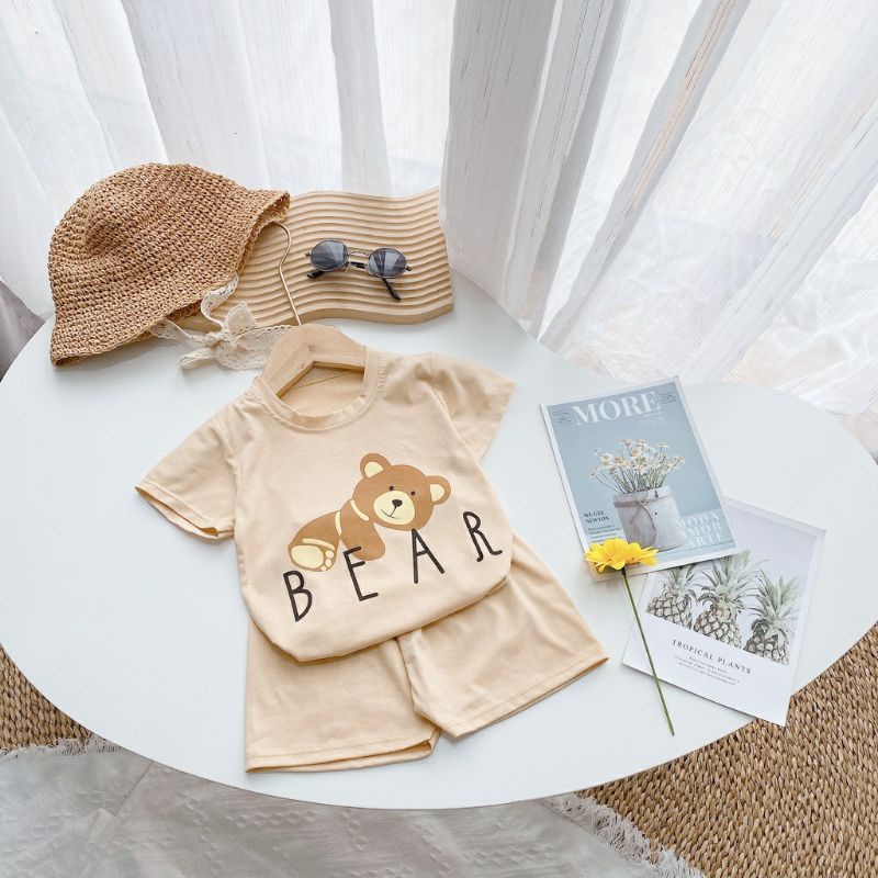 Bộ Gấu BEAR 3 Màu Lựa Chọn Cho Bé Yêu 8-18kg