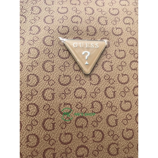 TÚI CẦM TAY GUESS JUNCTION TRAVEL MÀU MOCHA