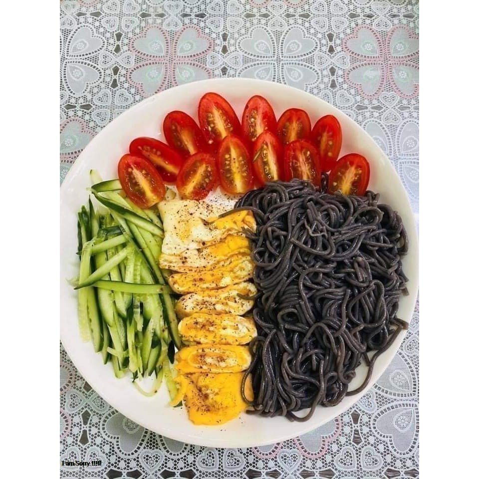 Bún gạo lứt đen Hoàng Minh 100% nguyên cám eatclean. giảm cân.ăn kiêng