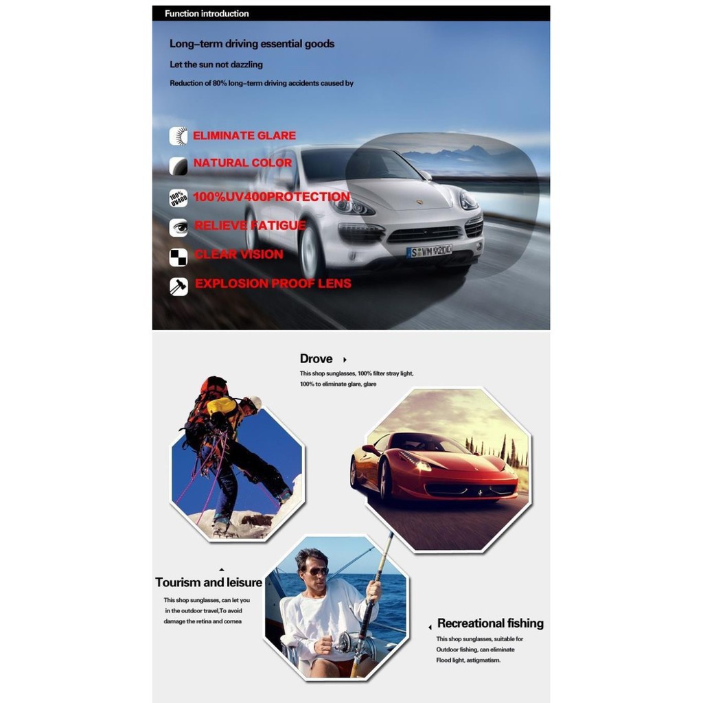 Kính Mát Phân Cực Gọng Nhôm Nam Tính Sm5L | BigBuy360 - bigbuy360.vn