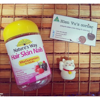 Nature's Way Vita Gummies Adult Hair Skin Nail 60 Gummies