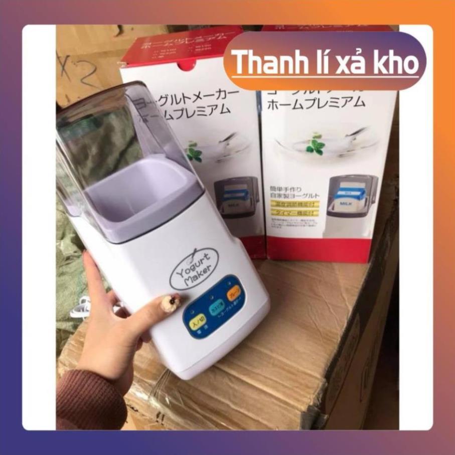 Máy Làm Sữa Chua Tự Động Yogurt Maker, công nghệ Nhật Bản cao cấp mới nhất - Loại 3 nút tự động - TongkhoGiaDung