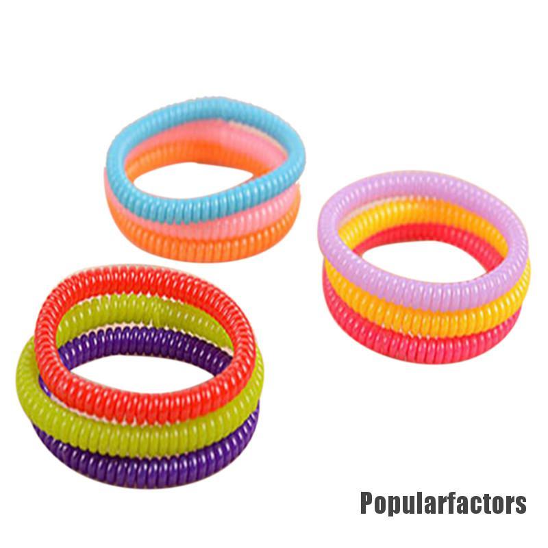 Bộ 10 Dây Cột Tóc Co Giãn Cho Nữ