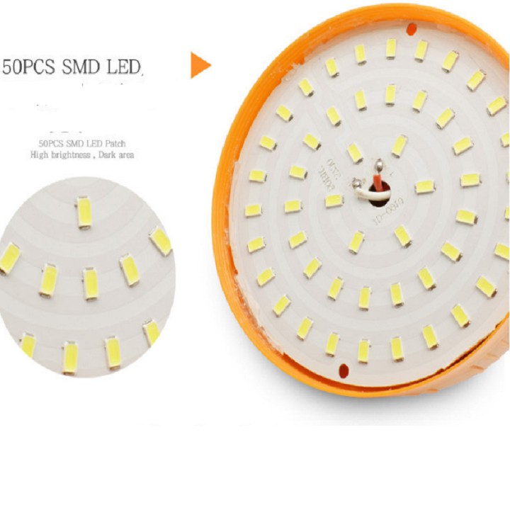 Bóng đèn tích điện 150W kèm tấm pin năng lượng mặt trời