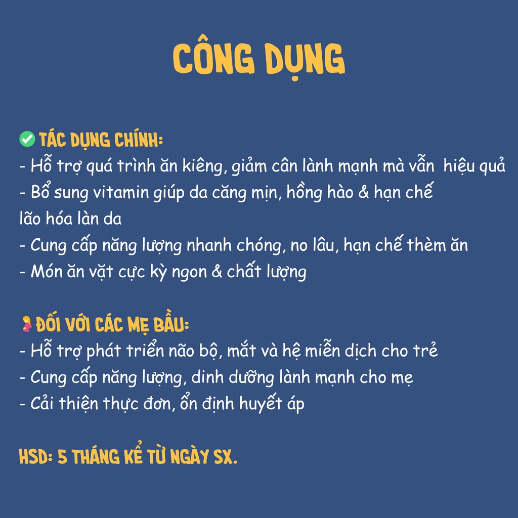 Ngũ cốc giảm cân ăn kiêng GRANOLA siêu hạt nhập khẩu mật ong NHẰM NHĂM 3Con Gấu 500G bữa sáng dinh dưỡng