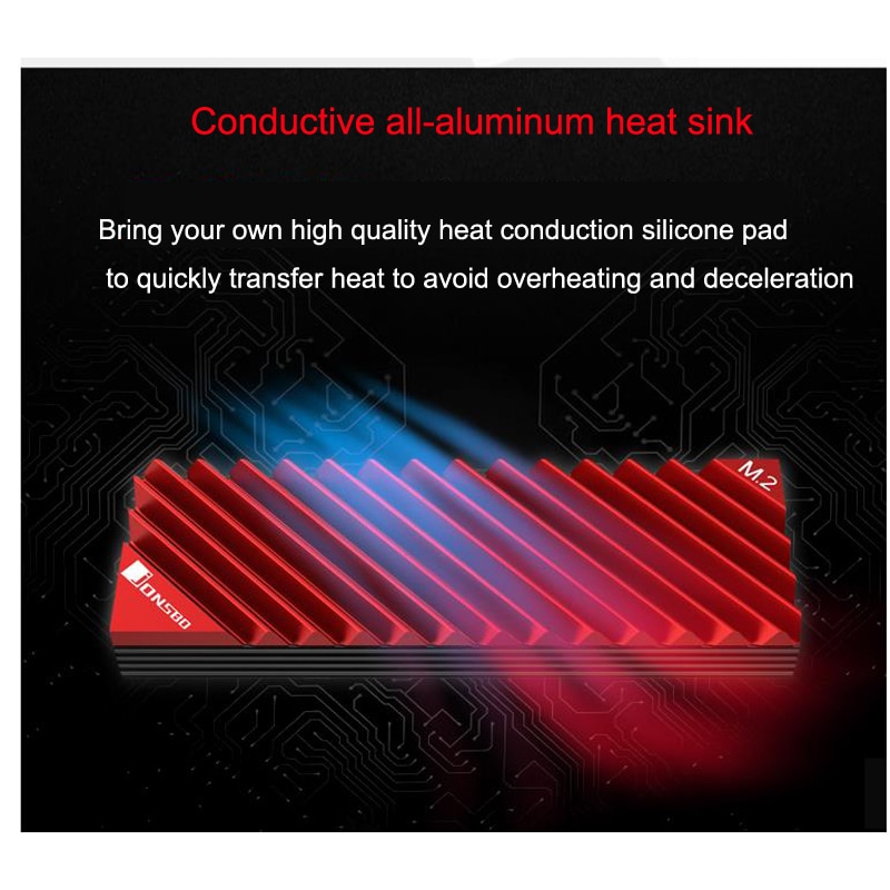 Bộ Tản Nhiệt Ổ Cứng Ssd M.2 Ssd Nvme M2 2280 Ssd M.2 Ngff 2280 | BigBuy360 - bigbuy360.vn