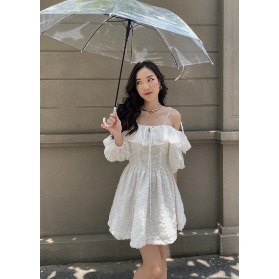 LEMONCHICVN - Đầm cột dây trễ vai - D205